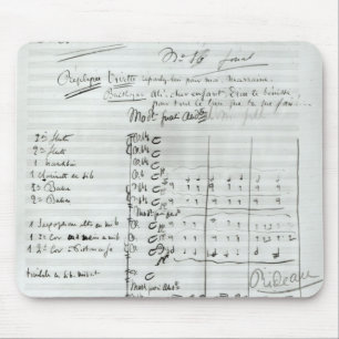 Autograafscore van Wet III Muismat