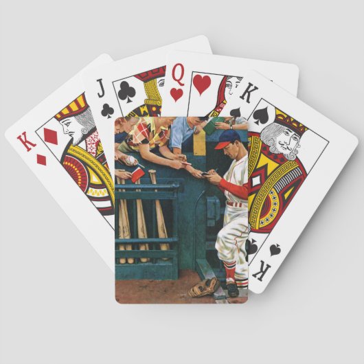 Autograafsessie Speelkaarten (Achterkant)