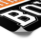 AUTOGRAFIE VOOR DE BIRTHDAY BOY Sign Print (Hoek)