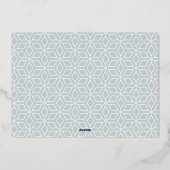 Autografiek | Prettige feestdagen Horizontale foto (Achterkant)