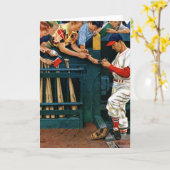 Autograph Zitting Kaart (Gele Bloem)