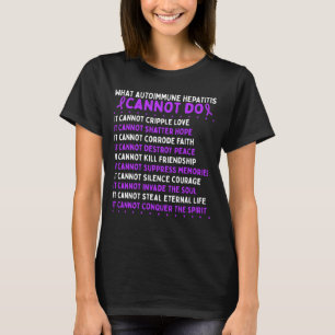 Autoimmune hepatitis Bewustzijnswaakzaamheid Warri T-shirt