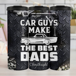 Autojongens maken beste vaders thermosbeker