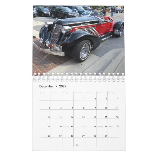 Autokalender 1 kalender (Dec 2027)