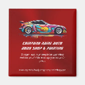 Autolichaamswinkel en precisie het schilderen magneet (Voorkant)