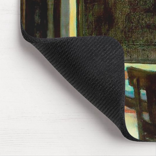 Automat door Edward Hopper Muismat (Hoek)