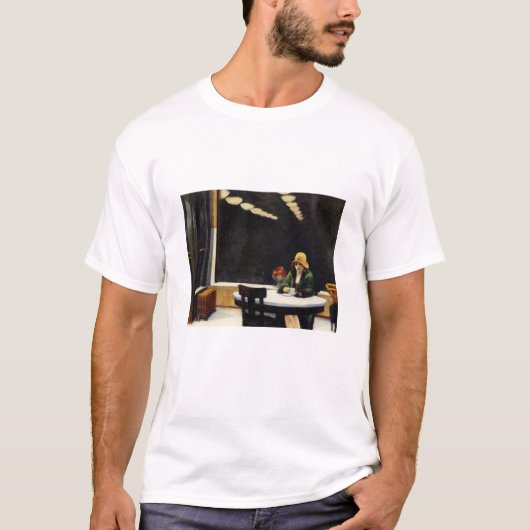 Automat - Edward Hopper T-shirt (Voorkant)