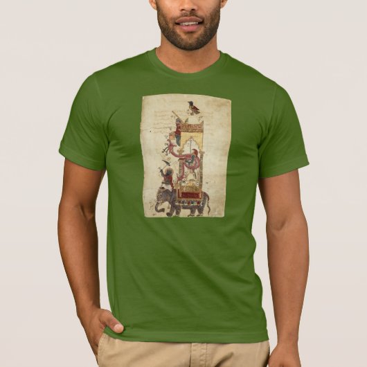 Automata Elephant-Clock T-shirt (Voorkant)