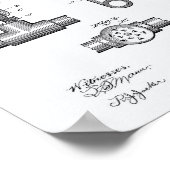 Automatisch brandblad 1893 - Whitepaper Poster (Hoek)