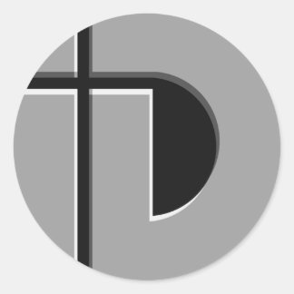 Automatisch embleem ID Ronde Sticker