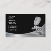 Automatisch hoofdschilderen | Beroepsbeoefenaars Visitekaartje (Achterkant)