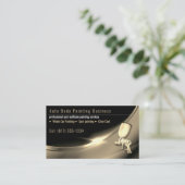 Automatisch hoofdschilderen | Beroepsbeoefenaars Visitekaartje (Staand voorkant)