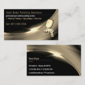 Automatisch hoofdschilderen | Beroepsbeoefenaars Visitekaartje (Voorkant / Achterkant)