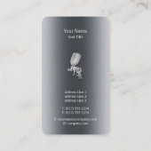 Automatisch hoofdschilderen | Modern Visitekaartje (Achterkant)