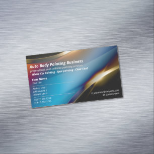 Automatisch hoofdschilderen Moderne beroepsbeoef Magnetisch Visitekaartje