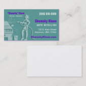 Automatisch informeren / Autowas Visitekaartje (Voorkant / Achterkant)