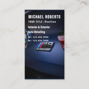 Automatisch informeren van professionele wasmachin visitekaartje