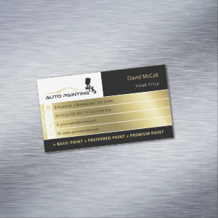 Automatisch lichaam kopen en schilderen Verf Spr Magnetisch Visitekaartje