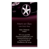 Automatisch lichaam kopen magnetisch visitekaartje (Voorkant Verticaal)