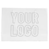 Automatisch logo lichter maken voor achtergrond groot cadeauzakje (Achterkant)