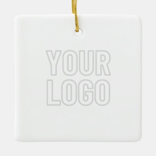 Automatisch logo lichter maken voor achtergrond keramisch ornament