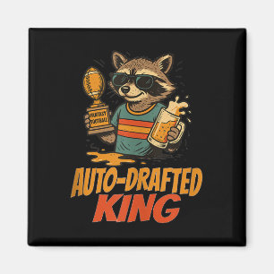 Automatisch opgesteld King Lazy Fantasy Football W Magneet