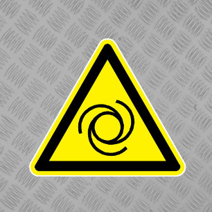 Automatisch opstartlabel sticker