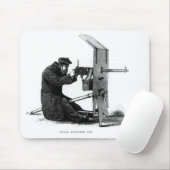 Automatisch Pistool Maxim Muismat (Met muis)