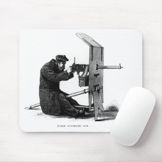 Automatisch Pistool Maxim Muismat (Met muis)