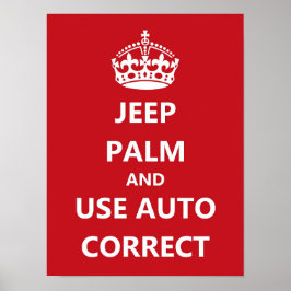 Automatisch Poster corrigeren