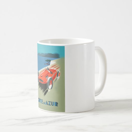 automatisch racen koffiemok (Voorkant rechts)