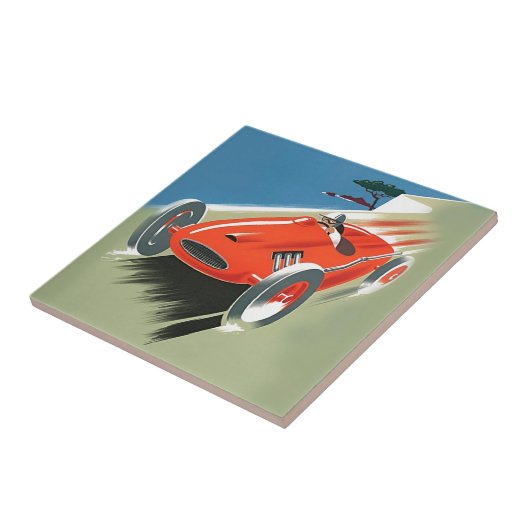 automatisch racen tegeltje (Zijkant)