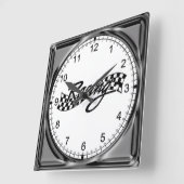 Automatisch racen vierkante klok (Hoek)