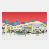 automatische mechanica Complete autoservice Garag Inpakpapier Vel (Voorkant 3)