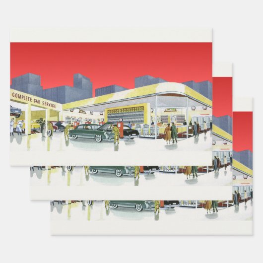 automatische mechanica Complete autoservice Garag Inpakpapier Vel (Set)