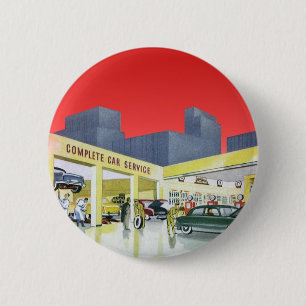  automatische mechanica Complete autoservice Garag Ronde Button 5,7 Cm