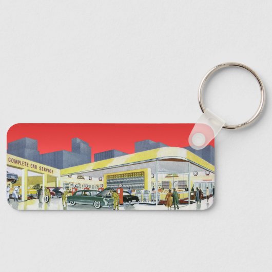 automatische mechanica Complete autoservice Garag Sleutelhanger (Voorkant)