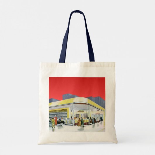 automatische mechanica Complete autoservice Garag Tote Bag (Achterkant)