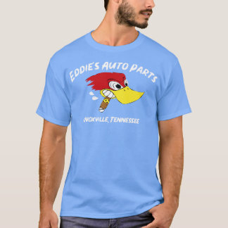 Automatische onderdelen bewerken t-shirt