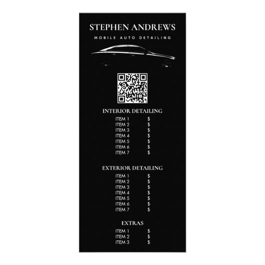 Automatische reparatie van de QR-code voor automat Reclamekaart (Voorkant)