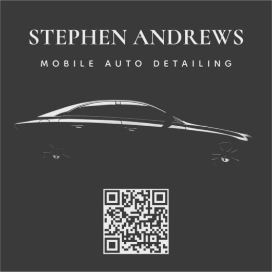 Automatische reparatie van Logo QR-code voor autom Sticker (Voorkant)