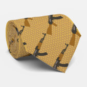 Automatische riffel stropdas (Opgerold)