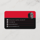 Automatische service | Modern Visitekaartje (Achterkant)