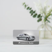 Automatische service visitekaartje (Staand voorkant)