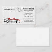 Automatische services | autodealerschap | Auto-ond Visitekaartje (Voorkant / Achterkant)