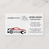 Automatische services | autodealerschap | Auto-ond Visitekaartje (Voorkant)