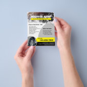 Automatische specificatie van het professionele wa flyer (Hand)