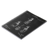 Automatische sprinkler, patent notitieboek (Linkerzijde)