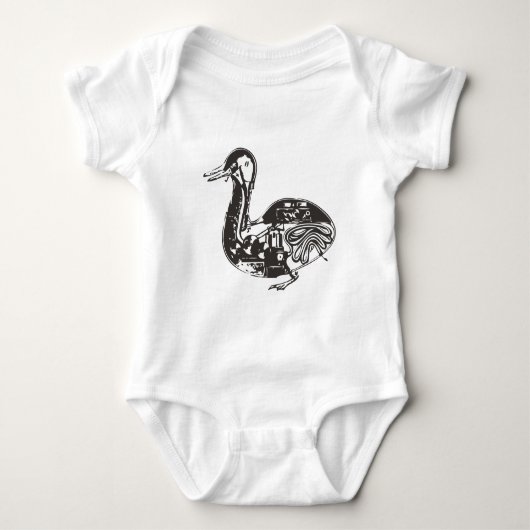 Automaton Robotic Duck Romper (Voorkant)