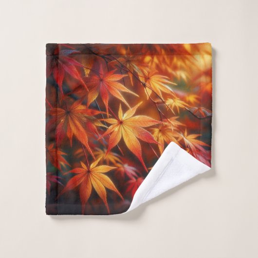 Automne (Gant de toilette)